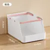 Caixa de armazenamento para joias de mesa, cosméticos, itens diversos de plástico, cesta de armazenamento com tampa, caixa para frutas, brinquedos e temperos