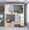 Beliches para Dormitórios e Escolas, Camas de Ferro Cápsula Espacial para Adultos, Camas para Apartamentos Pequenos