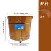Balde de Madeira para Incenso Alça de Madeira Sólida Incenso Madeira de Cedro Balde para Imersão dos Pés Balde para Banho de Pés Bacia de Madeira para Lavar os Pés Balde para Lavar os Pés Balde para Pés no Banho Bacia para Imersão dos Pés