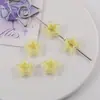 Coração Menina Estrela Vazada Acrílico Furo Vertical Contas Soltas DIY Artesanal Corrente de Celular Joias com Contas Material Pequenos Acessórios