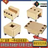Erowa/3R Porta electrodos de cobre para máquina de electroerosión CNC, ranura en forma de U, latón, acero inoxidable, pieza de posicionamiento para mandril de electrodo