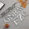 Comercio Exterior Pegatinas de Pared Acrílicas 3D Estilo Nórdico Ins Letras en Inglés Pegatinas de Pared de Letras