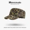 26 Novedades de Otoño: Gorra Militar Estampado Leopardo Americano, Gorra Lavada Resistente con Aspecto Desgastado, Gorra Genial y Elegante Streetwear, Disponible al por Mayor