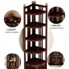 Gabinete de Esquina, Estante de Exhibición Minimalista Moderno, Estante de Esquina de Almacenamiento Multicapa de Pie, Gabinete de Almacenamiento, Estante para Té