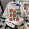 Camiseta de Manga Corta 100% Algodón Puro, Diseño Estilo Coreano para Hombres y Mujeres, Verano, Corte Holgado, Resistente, Versátil, Prenda para Pareja, Moderna