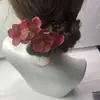 Nuevo Pasador de Flor de Hortensia de Verano para Mujer, Elegante Accesorio para el Cabello, Adorno para el Cabello, Pasador para Viajes y Fotografía