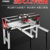 Womalong Máquina de Corte de Azulejos de Mesa Totalmente Automática Multifuncional Faca de Empurrar Manual Chanfrador de Mármore de 45 Graus
