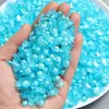 Accesorios de resina de tortuga de tamaño pequeño, luminosos y coloridos, accesorios para decoración de horquillas de uñas hechas a mano con pegamento crema