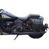 Carro muscle Wolf adequado para Yulong JSX700i/Ruilong JSX900i bolsa lateral pode ser instalada capacete com trava quadro de liberação rápida