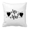 AMOR Feliz Día de San Valentín funda de almohada piel de durazno almohada funda de almohada plataforma transfronteriza suministro de fábrica zxt203
