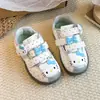 Zapatos Casuales de Dibujos Animados para Niñas Otoño 2026 Nuevos Doble Velcro Suela Suave Zapatos Diarios para Niñas Pequeñas de Jardín de Infancia