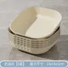 Estilo Crema de Lujo Ligero Plato para Escupir Huesos Plato de Comedor para el Hogar Plato para Salsa Aperitivo Plato para Aperitivos Sala de Estar Aperitivo Plato para Frutos Secos Mesa de Comedor