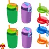 Tapas para Latas de Refresco con Popotes Plástico Manualidad Tapa de Lata de Refresco Popote