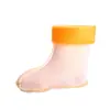 Botas de Lluvia para Niños Antideslizantes Suela Suave Lindo Dibujo Animado de Dinosaurio Forradas de Felpa Cálidas Extraíbles Botas de Lluvia para Hombres, Mujeres, Niños de Edad Media y Mayores