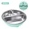 Novo Prato de Alimentação para Bebê Aprofundado em Aço Inoxidável com Característica Antiescaldante e Base de Silicone Antiderrapante para Prevenir Tombamento, Processado de Fábrica e Personalizado