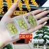 Adesivos de Celular Dourados com Ouro Puro 999, Garantidos para Trazer Boa Sorte em Provas, Folhas Douradas que Aumentam a Riqueza, Presentes Populares para Live Stream, Atacado de Fábrica