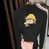 Nova Blusa Quente Outono e Inverno 2026 para Meninas com Gola Meia-Alta para Crianças de Meia-Idade e Grandes Camisa Base Casual de Pelúcia Escovada para Meninas