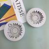 Molde de silicona con forma de flor de girasol, para hornear mousse de chocolate, con agujeros para aplicar pegamento, para velas de aromaterapia, molde de yeso.