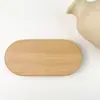 Modelo de letras de haya muñeca de ganchillo muñeca de ganchillo base de regalo DIY color claro madera maciza decoración de coche base personalización