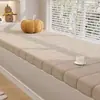 Alfombrilla extraíble y lavable de terciopelo de oso para mirador, alfombrilla para alféizar de ventana, nuevo cojín para balcón de dormitorio principal 2024, sensación de lujo ligero personalizada