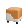 Banqueta pequena para casa sala de estar mesa de centro banqueta de sofá luxo leve madeira maciça banquinho pequeno confortável para sentar por muito tempo banquinho baixo banqueta resistente para trocar de sapatos