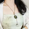 Colar de Maçã de Cerâmica Jingdezhen Colar Borboleta Dopamina Personalidade Fresca Feminina Moda Versátil Colar Venda por Atacado