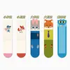 Nuevos Calcetines de Media Pantorrilla Versátiles Lindos de la Serie Animales Locos Anime de Dibujos Animados Calcetines de Baloncesto Otoño e Invierno Calcetines de Pareja Calcetines de Estudiante
