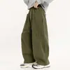 Pantalones para niño 2026 moda callejera elegantes para niño primavera y otoño nuevos pantalones largos moda sueltos casuales pantalones para niños grandes de pierna curva