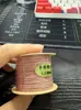 Hilo de oro hilo de algodón retorcido a mano cuerda enrollada cuerda cuentas estrella luna bodhi texto cuerda de juego hilo de borla DIY hecho a mano