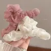 Grampo de Cabelo de Rede de Verão para Mulheres, Grampo Elegante na Parte de Trás da Cabeça, Presilha Grande Tipo Tubarão, Acessório de Cabelo de Alta Qualidade