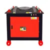 Máquina dobladora de barras de acero CNC GW45 para obras de construcción, pequeña máquina dobladora de barras de acero totalmente automática GW50