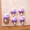 Celebridad de Internet Conejo Fresa Dibujos Animados Accesorios para Uñas Lindo Estéreo Piruleta Helado Accesorios para Uñas Pegamento de Crema DIY