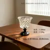 Taza de Helado Embosada Retro Romántica Francesa Taza de Postre de Helado Alta Estilo Palacio Corona Nido de Pájaro Taza de Vidrio