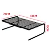 Clip Divisor de Estante de Refrigerador de Cocina Estante de Almacenamiento Interno Compartimento Divisor Divisor de Cajón Integrado Apilamiento de Combinación Libre