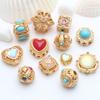 Cuentas de oro antiguas, cuentas sueltas, cuentas de transferencia, accesorios para pulseras y collares, pulseras con cuentas, accesorios de oro arena, cuentas al por mayor
