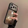 Oso Cafetero Es Adecuado para Funda de Teléfono Móvil Iphone17 16/14Pro Apple 13Pro Superficie de Espejo 15Promax17A