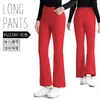 Pgm Roupa de Golfe Feminina Calça Térmica de Veludo Levemente Flare Elástica Visual Emagrecedor Calça Esportiva de Golfe
