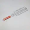 En stock mayoreo hierro forjado herramienta multifuncional para barbacoa clip para red de barbacoa para salchicha de jamón camping al aire libre barbacoa clip antiquemaduras