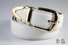 Cinturón decorativo para mujer estilo coreano Nuevo cinturón de imitación de cuero hebilla de alfiler vintage cinturón ancho Y1045