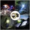 Lámpara Minera Ultra Larga Duración de Batería Luz Fuerte LED Largo Alcance Recargable Impermeable Ultra Brillante Montada en Cabeza Lámpara para Pesca Nocturna