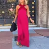 Vestido de Moda Feminino para Verão Ins2026 Europeu e Americano Transfronteiriço Amazon Casa Soltinho Ombro a Ombro Retalhos Sem Mangas