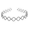 Mechones de Cabello Ensanchados y Engrosados, Diademas para Lavado Facial, Diademas Metálicas Onduladas de Celebridades de Internet para Hombres y Mujeres, Accesorios para Cabello Largo de Hombre al por Mayor