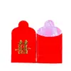 Venta al por mayor del fabricante Mini Sobres Rojos, Paquetes Rojos Ultra Pequeños del tamaño de una moneda para Ocasiones Festivas, Bodas y Decoraciones de Cama