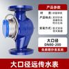 Transmissão remota inteligente em tempo real Interface RS485 / MBUS Protocolo MODBUS Internet das Coisas Medidor de água fotoelétrico de leitura direta de grande diâmetro