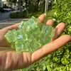 Cubito de Hielo Artificial de Hielo Falso Colorido para Fotografía, Cielo Estrellado Luminoso de Sirena, Destello Fino, Cubito de Hielo Artificial Hecho a Mano DIY, 15mm
