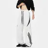 Otoño 2026 Nuevo Estilo Pantalones de Algodón Sombreado para Pared Color de Contraste Cinta Talla M-5XL HK26934-Especial P38