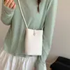 Bolsa de Luxo Feminina 2026 Nova Coleção Primavera/Verão Popular Bolsa Transversal para Celular Padrão Lichia Exquisite e Linda Bolsa de Ombro
