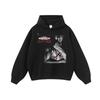 Novo moletom com capuz masculino e feminino da marca Hip Hop da moda 2025, estampa vintage Hip Hop, casual, solto, manga comprida para casais