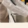 Mangas Desechables Transparentes Engrosadas, a Prueba de Polvo, Agua y Aceite, para Taller, Cocina y Uso Doméstico, Venta al por Mayor