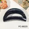 Qiyue Clip de Agarre de Aceite en Spray UV de Alta Gama para PC Transfronterizo Pinza para el Cabello de la Parte Posterior de la Cabeza Accesorios para el Cabello Pinza Grande de Tiburón Tocado para Mujeres